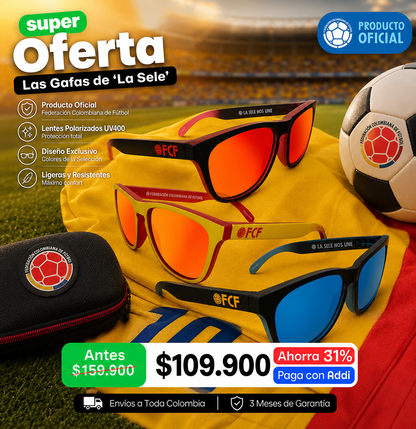 Gafas de la Selección Colombia OFICIAL
