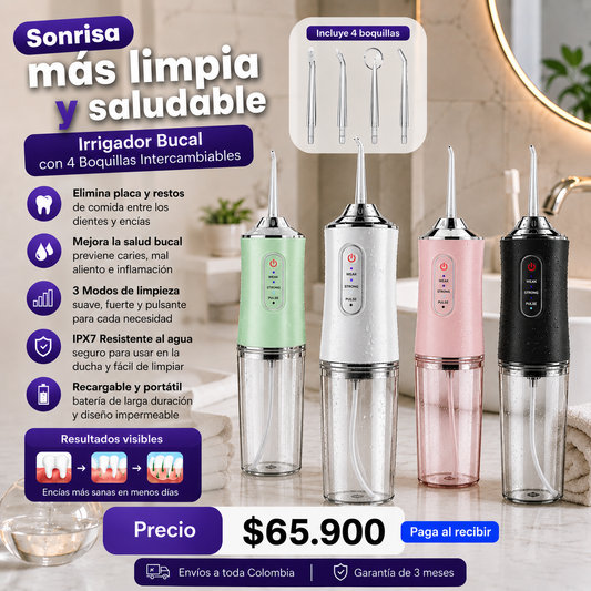 Irrigador bucal
