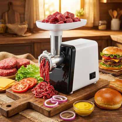 Molino electrico de Carne y Embutidos Sokany 2500W Ultra Potencia