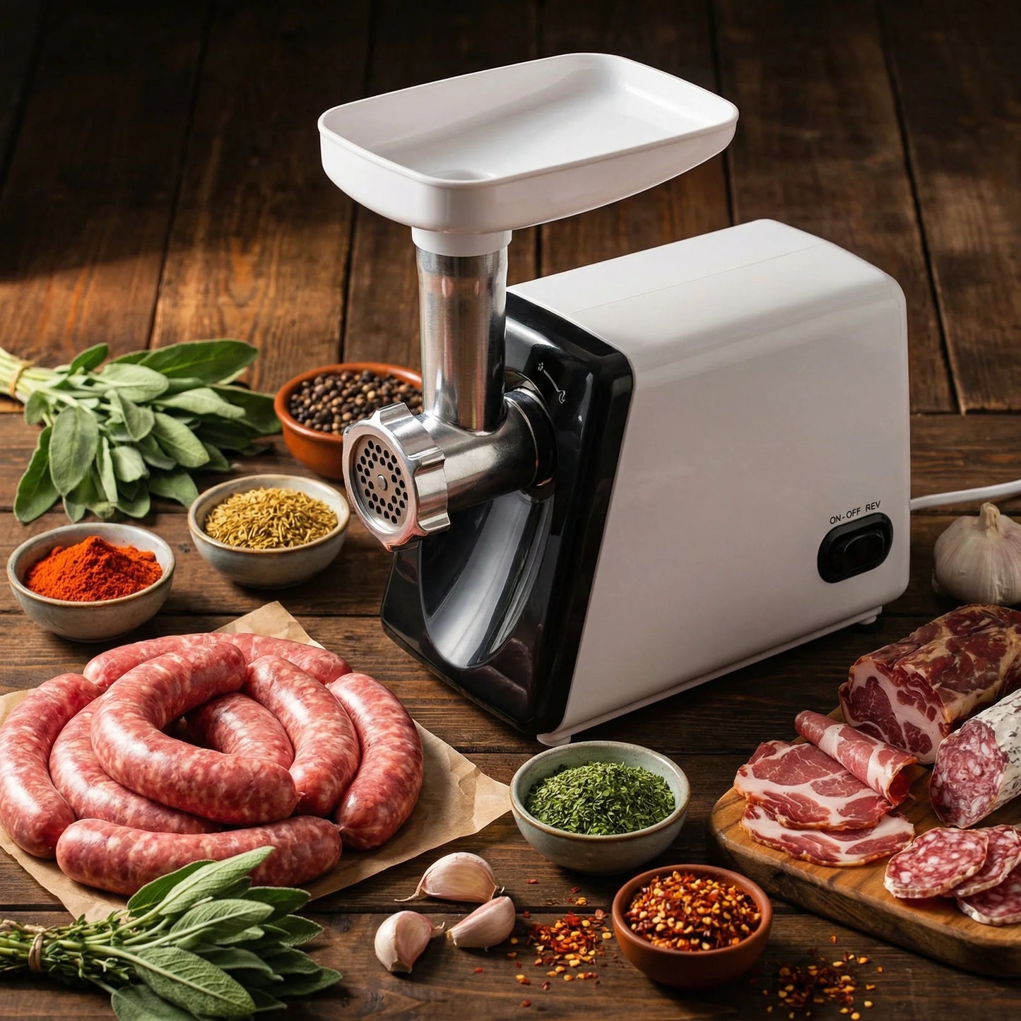 Molino electrico de Carne y Embutidos Sokany 2500W Ultra Potencia