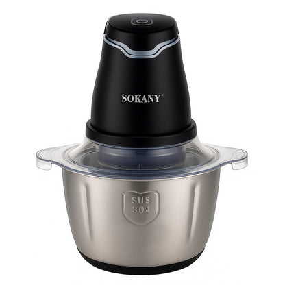 Picadora Eléctrica SOKANY® de 0.7 L - 2 L y 4L de Capacidad Con Potencia de  250W - 400 W y 800 W